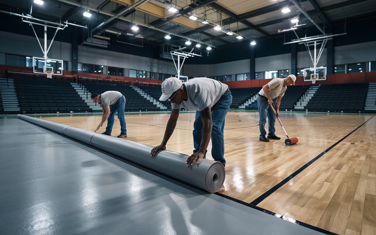 Mardinde PVC Spor Salonu Zemin Kaplama ile Performansı Artırın